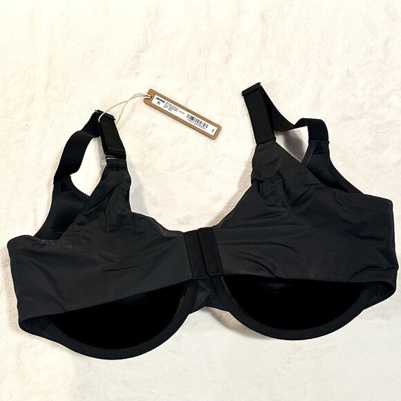 NWT SKIMS Smoothing Intimates Full Coverage Lightly Lined Bra in Onyx - 40DDD - Picture 6 of 9